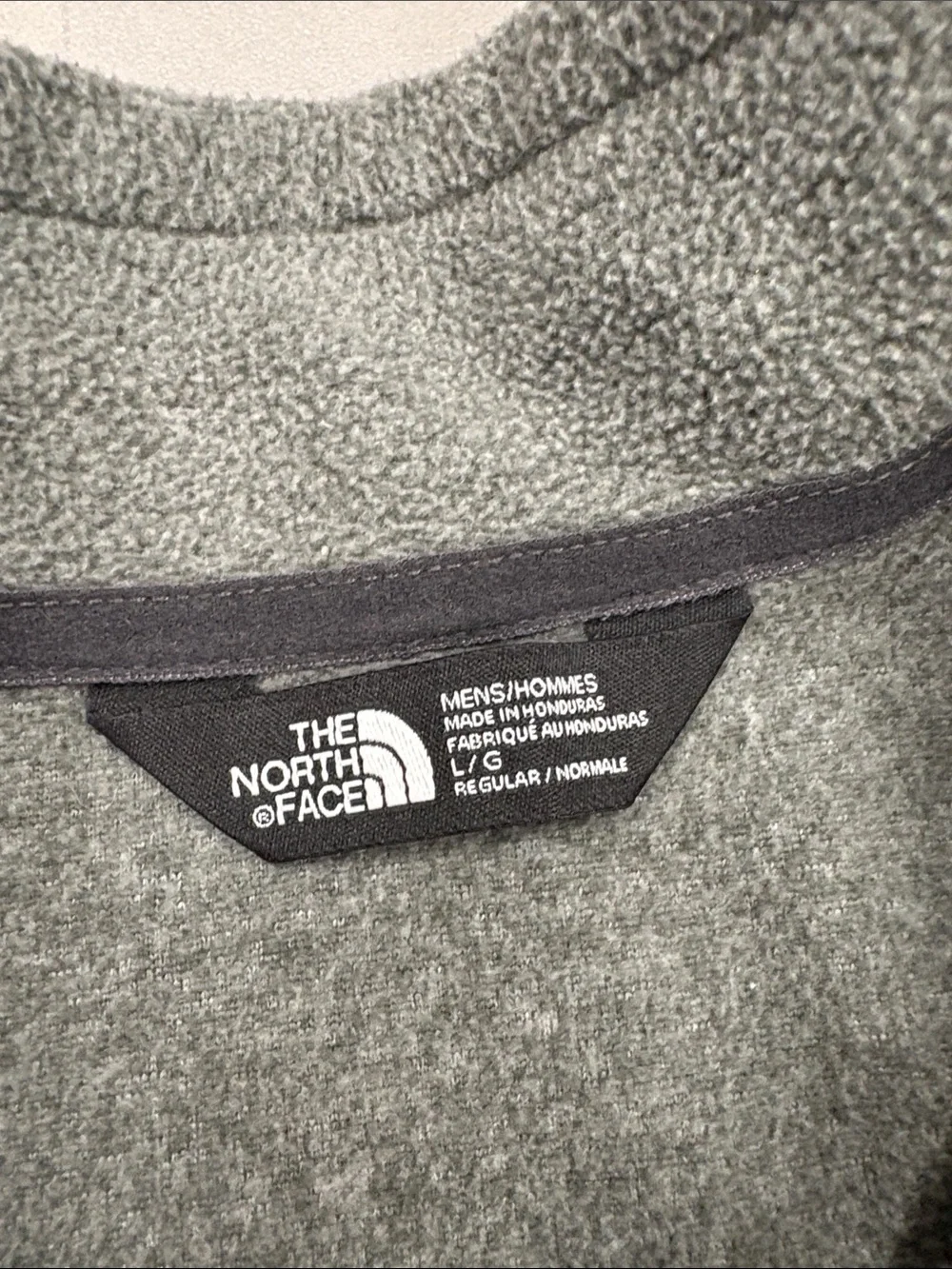 The North Face Fleece Pullover Quarter Zip Jacket